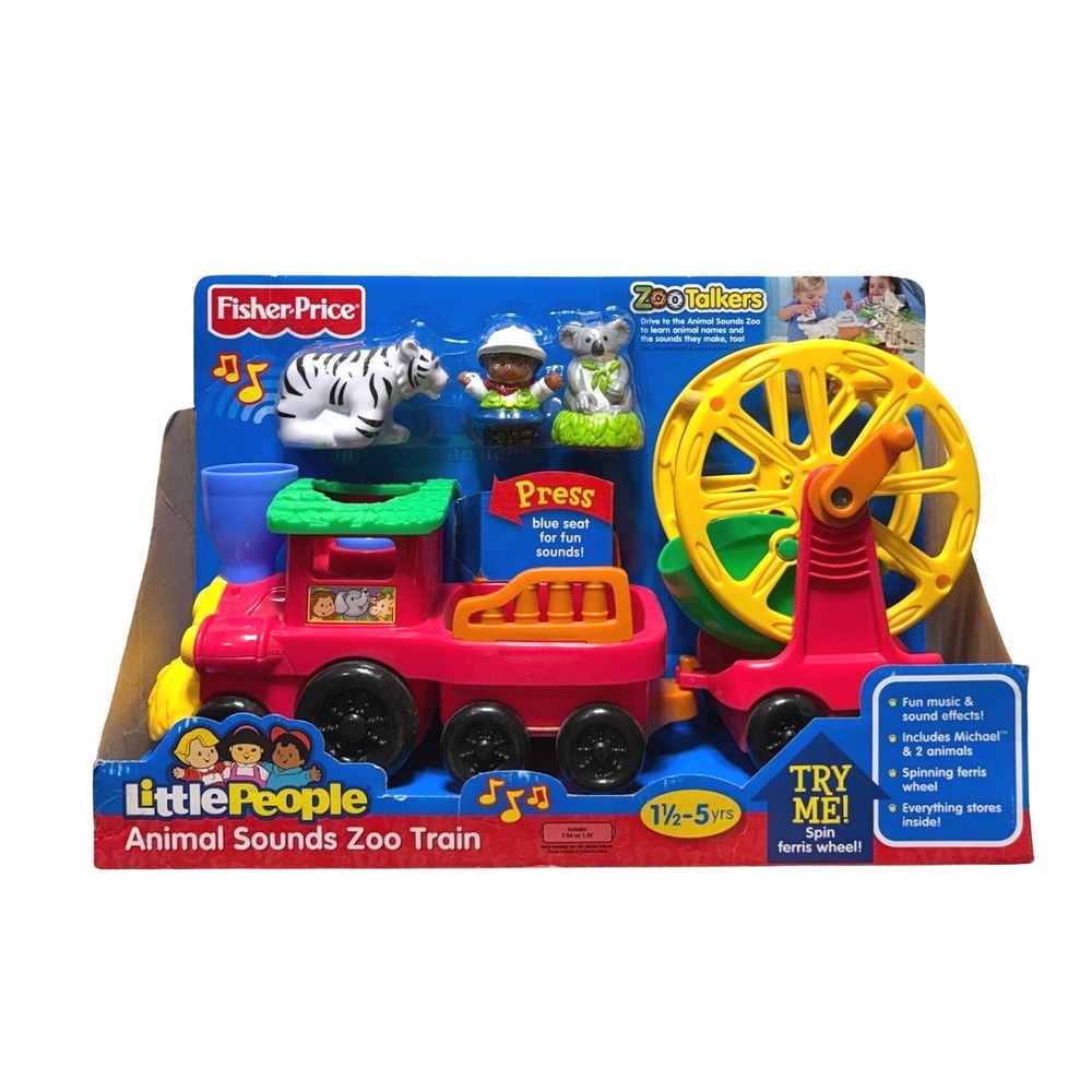 Fisher-Price‎ Little People Zoo Talkers Animal Sounds Zoo Train New NIB 2012